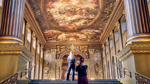 Old Royal Naval College - sede della Painted Hall, Greenwich