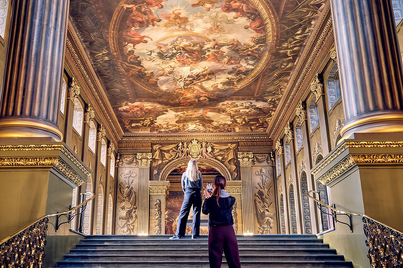 Old Royal Naval College - sede della Painted Hall, Greenwich