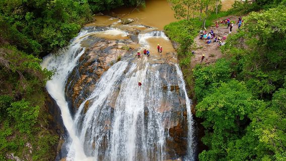 Adventure canyoning in Dalat