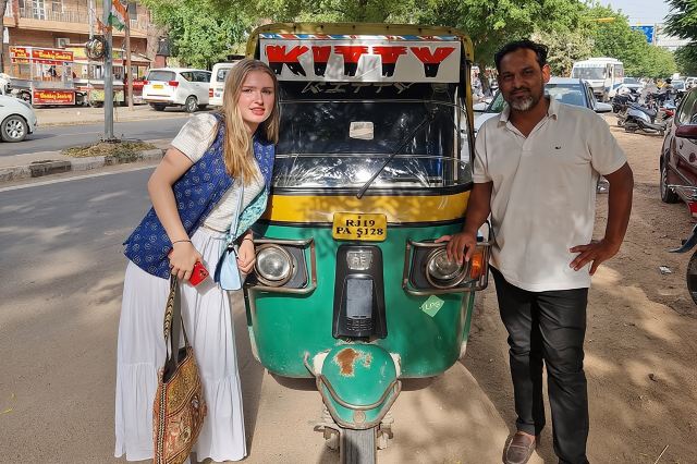 トゥクトゥクで巡るジョードプル市内観光プライベートツアー