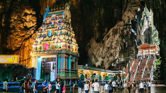 Vororte von Kuala Lumpur: Halbtagestour zu den Batu-Höhlen (SIC)
