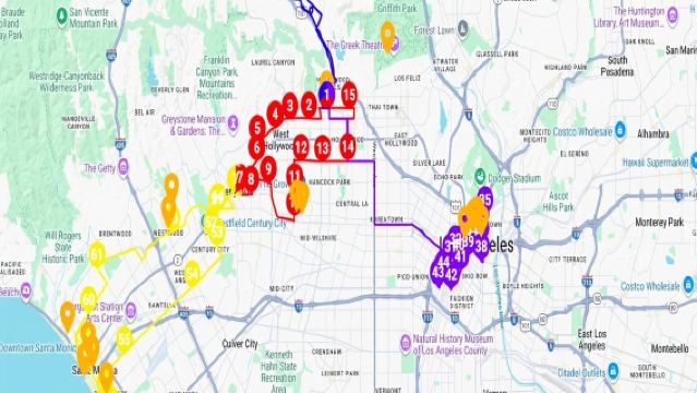 Hop-On Hop-Off with Roundtrip transfers from Anaheim Disneyland Resort Hotels