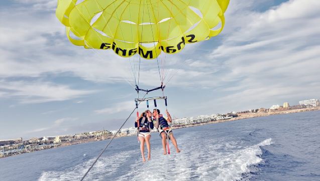 Parasailing adventure with Private Transfer - Sharm El Sheikh