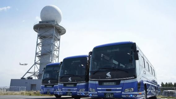 Osaka kansai airport direct bus ticket to Nara and other city areas e-ticket no exchange needed convenient and fast