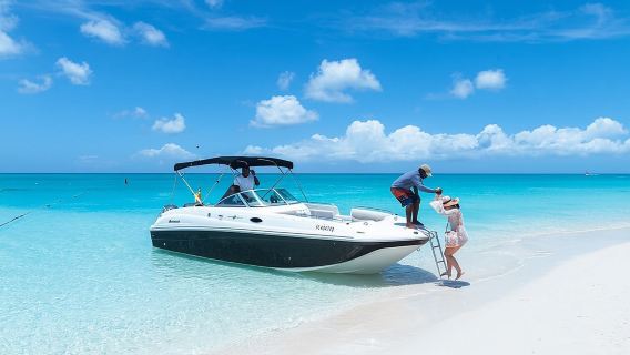 Full day 7hours- beach bbq, snorkel, Iguana island, half moon bay pine cay, Fun!