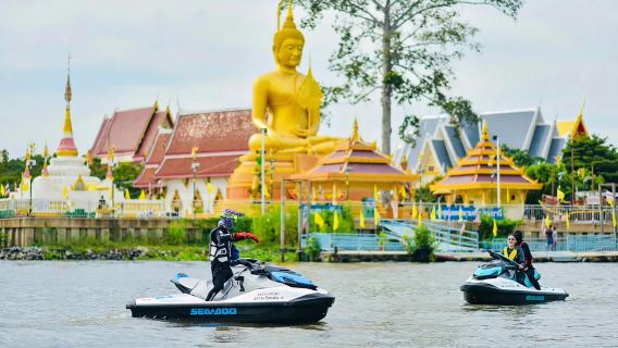 Thailand Travel Bangkok Chao Phraya River Motorboat Self-driving Half-day Sightseeing Tour Influencer Check-in