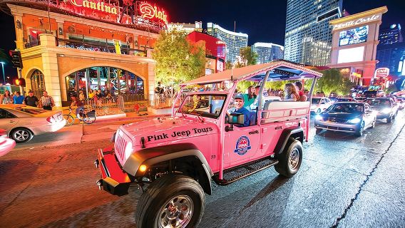 Chuyến tham quan buổi tối có hướng dẫn viên tại Las Vegas Strip