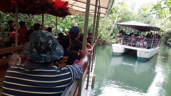 Crucero de aventura en barco por el río Valle del Latte, en plena selva