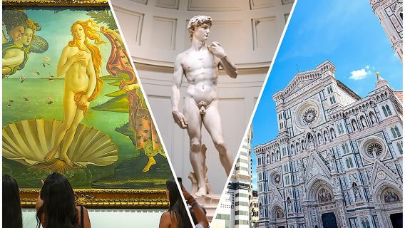 Florence: Accademia's David, Uffizi and Duomo Walking Tour