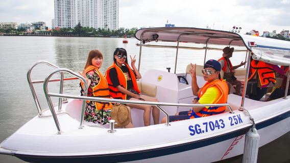 Morning CuChi Tunnels-Tapioca-Secret Traps Luxury Speedboat 2Ways