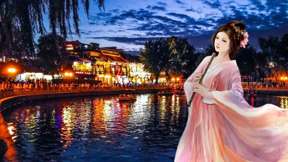 Tiananmen Square + Qianmen Street + Back Lakes (Hou Hai) + Nanluogu Xiang + Drum Tower night tour with English guide