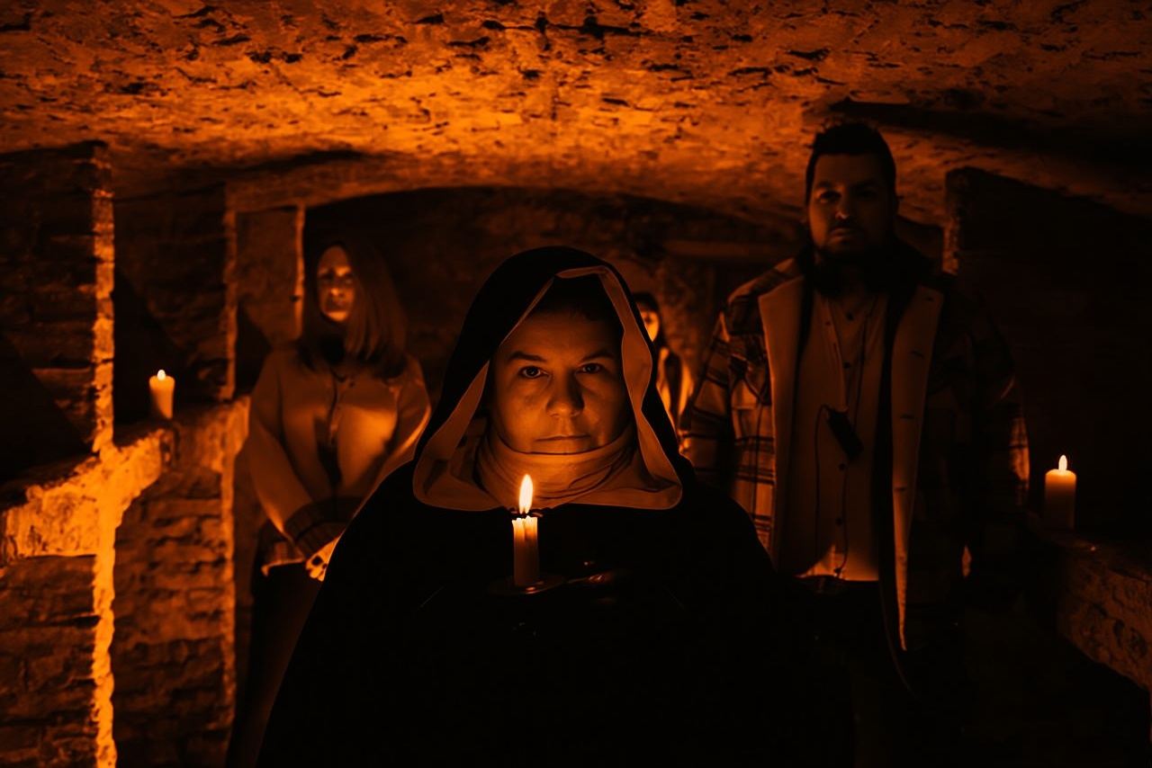 Multi-Sensory Night Walking Tour with Haunted Vaults in Edinburgh