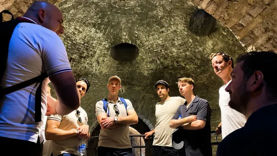 Belgrade Underground Tour w/ Sparkling Wine Along the River