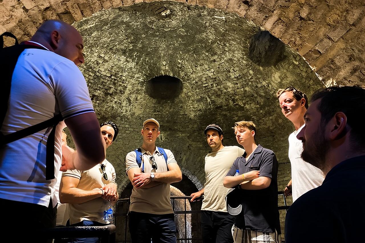 Belgrade Underground Tour w/ Sparkling Wine Along the River