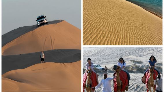 Desert Safari, Camel ride and Inland Sea Tour