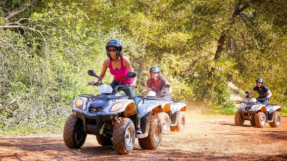 Avventura in quad a Saranda su ATV 4x4 da 450 cc