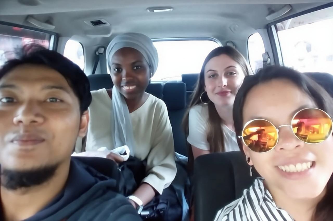 Noleggio auto con guida privata per tour a Bandung