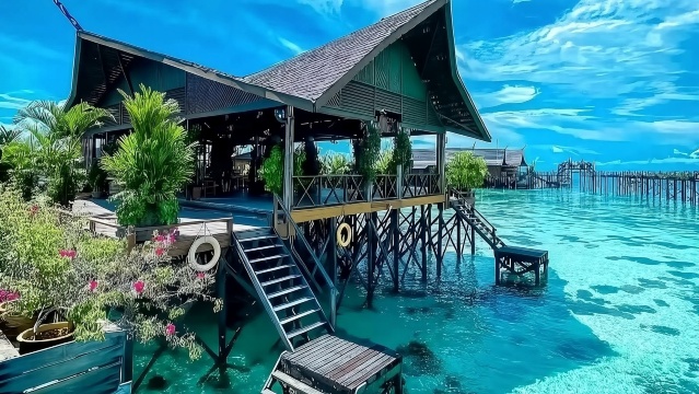 馬來西亞仙本那自由潛水浮潛2-4天【沙巴仙本那卡帕萊水屋|網紅同款|浮潛聖地|全年控房|3份餐膳|接機、送機、接送