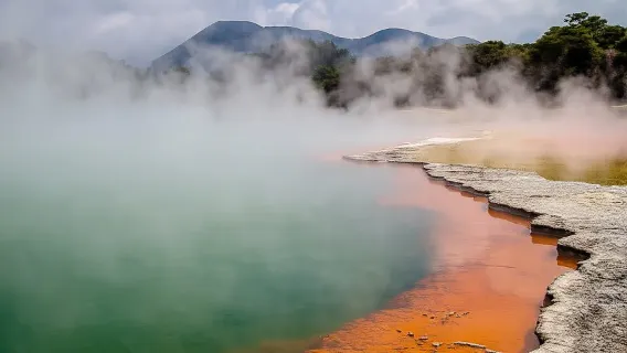 Auckland: Rotorua Wai-O-Tapu, Te Puia với Haka