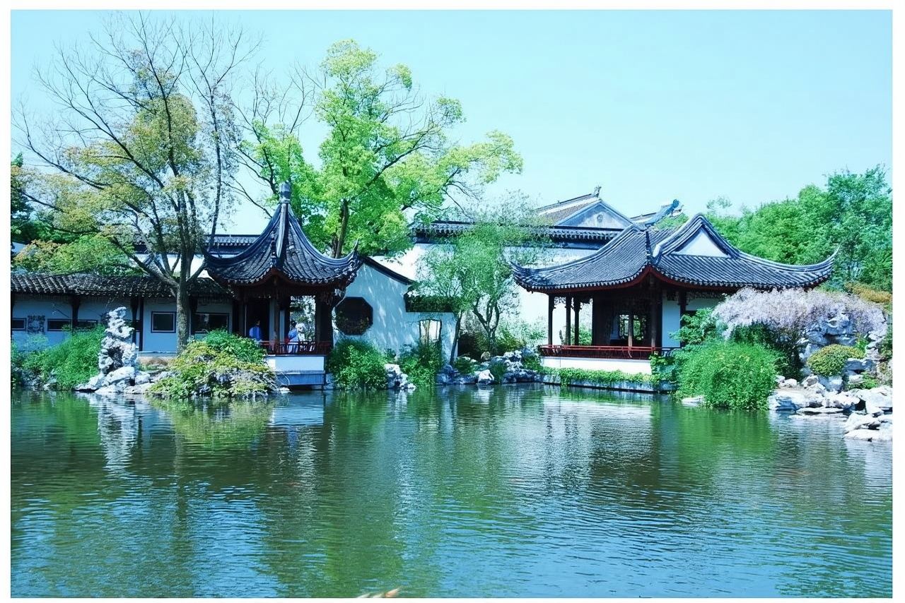 Suzhou Nanhu Wetland Park + Shanghu-See in China (englischer Service optional)