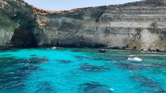 Malta, Comino, Blue Lagoon & Crystal Lagoon: Pelayaran 4 jam
