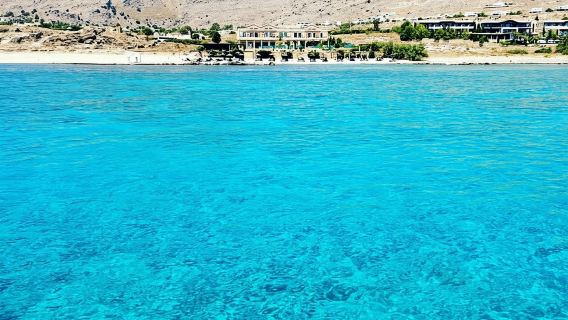 Линдос: Круиз на закате с неограниченным количеством апероля, пива и вина