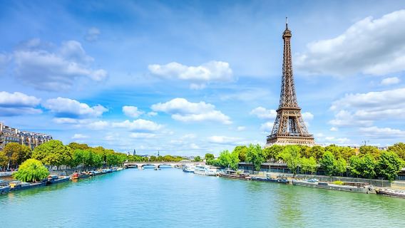 Louvre Museum entrance ticket with Seine river cruise