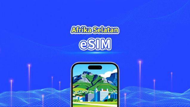 eSIM Afrika Selatan | 4G | rangkaian berkelajuan tinggi | Pakej data harian/jumlah | Penagihan 24 jam | 1-30 hari | kod QR