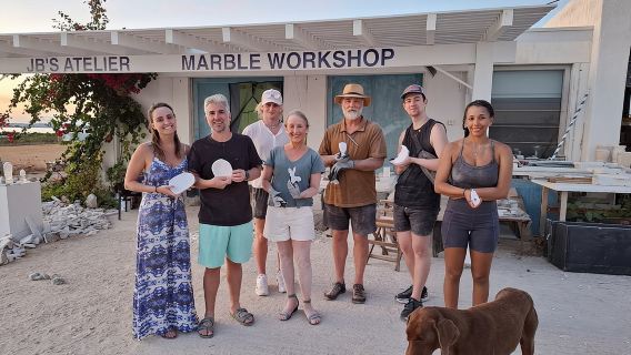 Atelier de marbre de 3 heures - Créez votre propre souvenir en marbre de Naxos