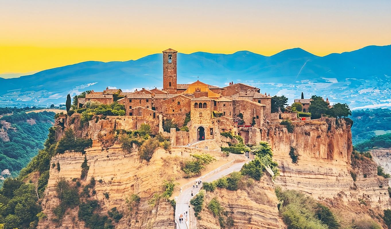 義大利羅馬白露里治奧古城一日遊-打卡宮崎駿筆下的「天空之城」