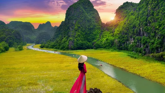 Tour di un giorno a Ninh Binh, Vietnam [Fiume Tam Coc + Antica Capitale Hoa Lu]