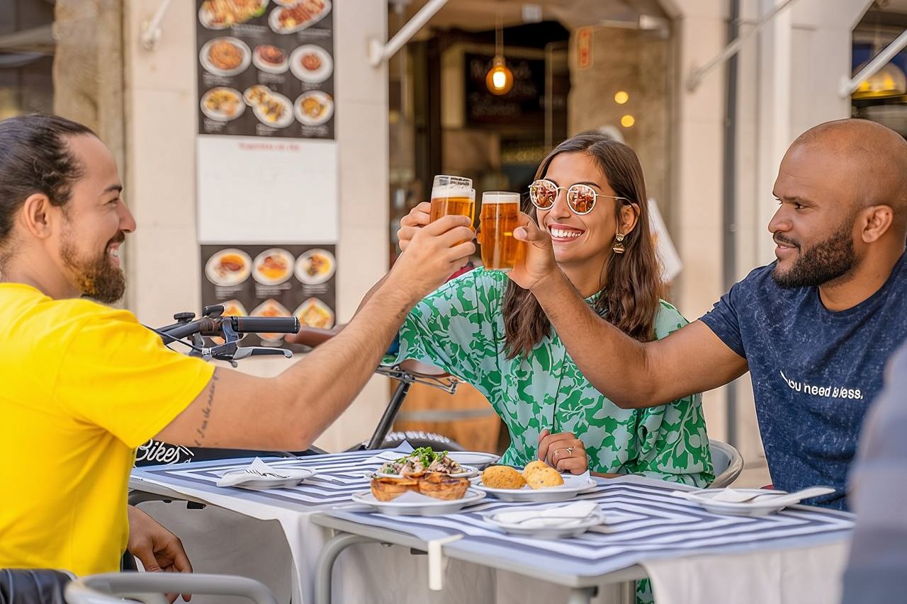 Lisbon E-Bike Guided Food Tour with Five Food Tastings