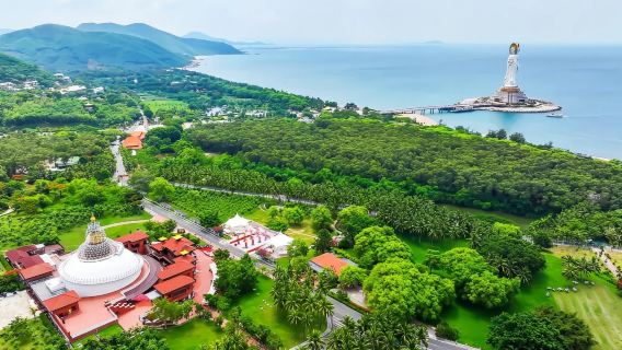 Sanya Private Culture Half Day Tour to Nanshan Buddhism Cultural Park