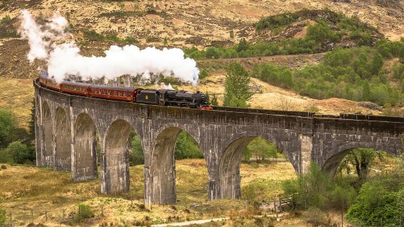 Glenfinnan Viaduct, Glencoe, and Highlands one-day tour from Glasgow, UK