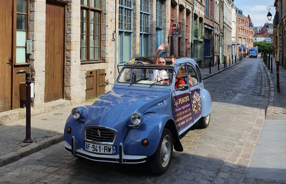 敞篷2CV遊覽裡爾的獨特體驗 - 1小時