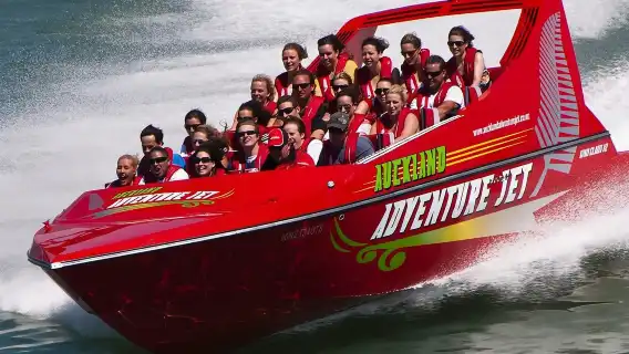 ประสบการณ์ล่องเรือเจ็ทโบ๊ทที่โอ๊คแลนด์ นิวซีแลนด์ 98439