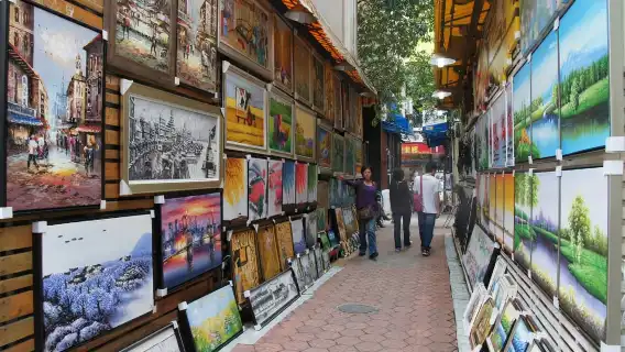 Shenzhen Private Day Tour Shenzhen Bay Park Xiaomeisha Resort Dafen Oil Painting Village