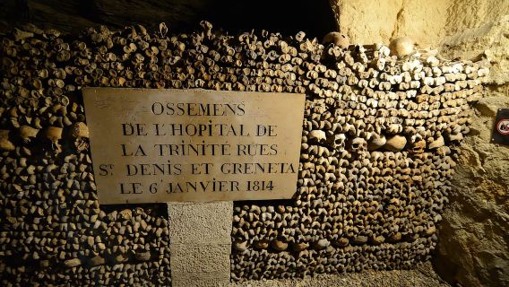 Paris: Katakomben-Eintritt & Seine-Kreuzfahrt mit Audioguide