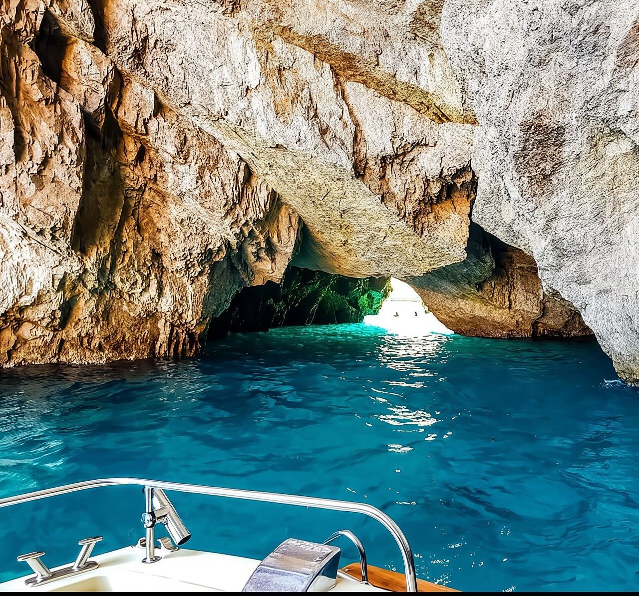 Vịnh Bokokotor, Hang Xanh và toàn cảnh Mamula