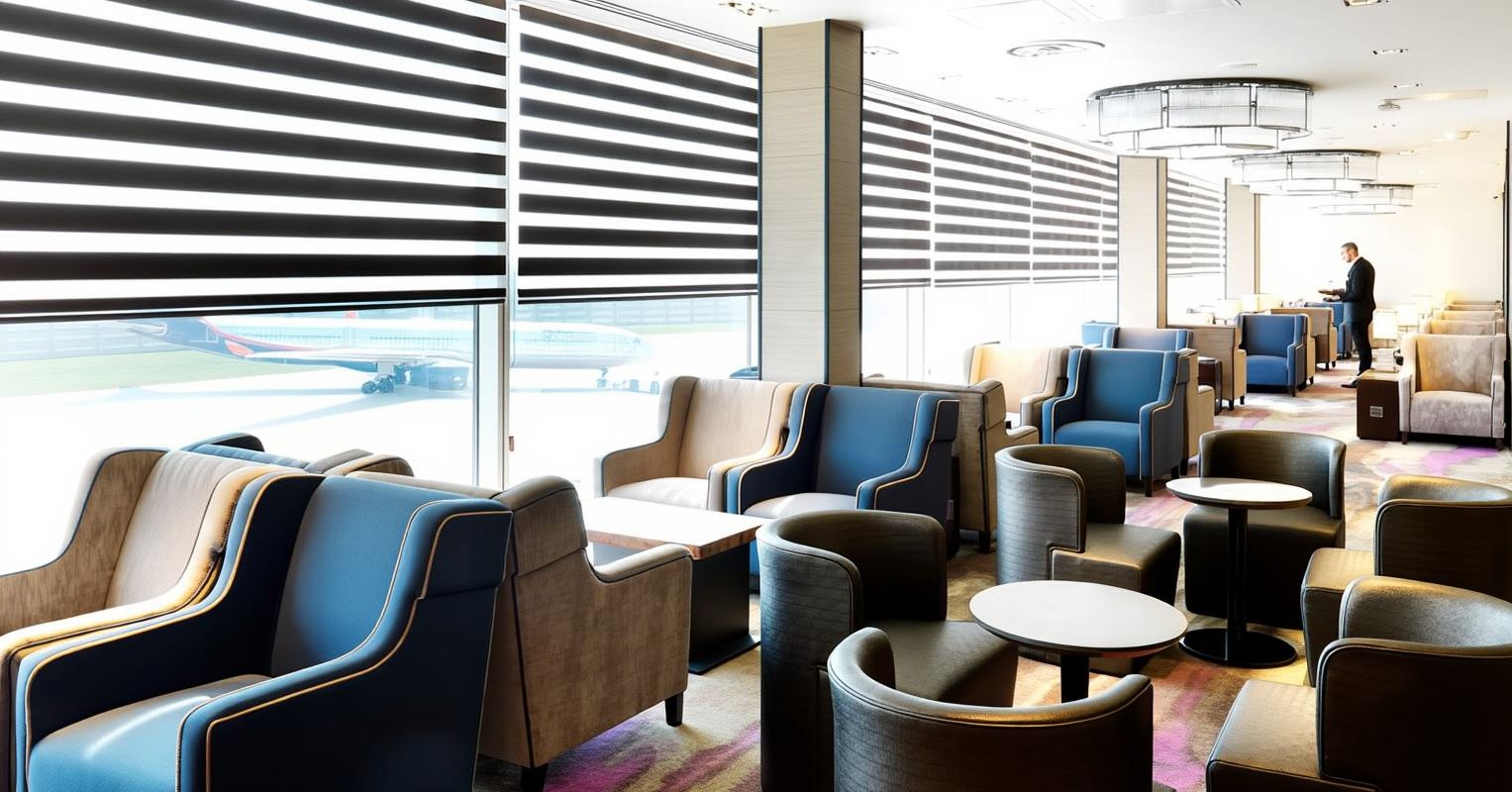 Plaza Premium Lounge Service at Heathrow Airport - Terminal 4 Departure Lounge