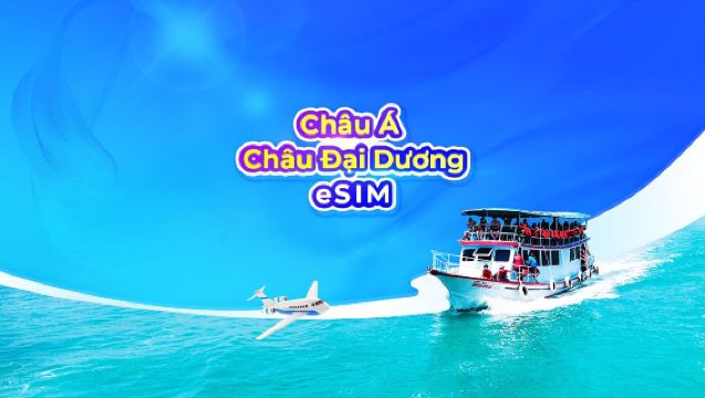 Châu Á 10 khu vực và Châu Đại Dương 4G/5G eSIM | TikTok & ChatGPT có sẵn | Gói theo ngày/Gói data tổng | Tính phí 24 giờ | 1–30 ngày | Mã QR