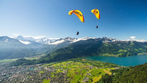 Tandem Paragliding Experience from Interlaken