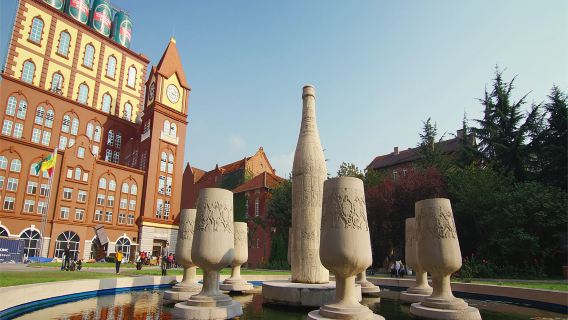 Qingdao Laoshan, cascade de Longtan, palais de Taiqing, brasserie Tsingtao, visite privée d'une journée sur la culture de la bière