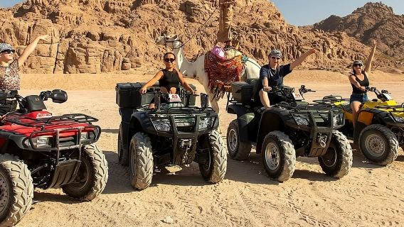ATV Quad bike Adventure Desert Safari Tour In Sharm El Sheikh