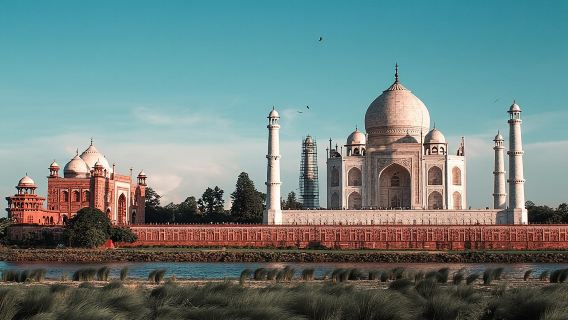Day Trip to The Taj Mahal and Agra from Pune with Both Side Commercial Flights