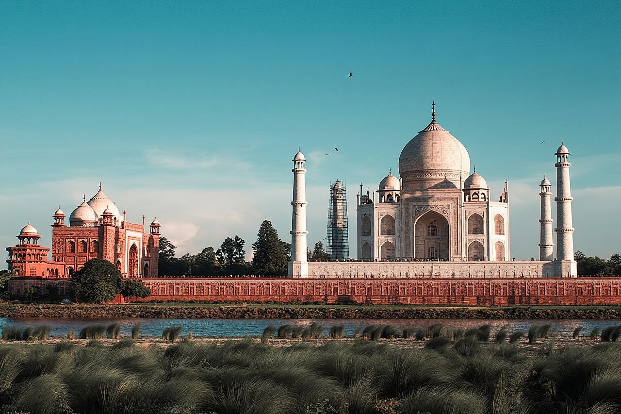 Gita di un giorno al Taj Mahal e ad Agra da Pune con voli commerciali da e per entrambe le direzioni