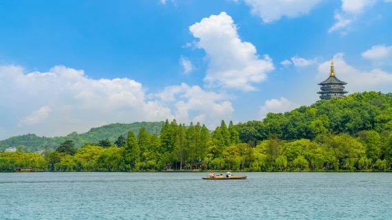 岳王廟景區門票+西湖風景名勝區環湖遊+導遊導覽服務半日遊
