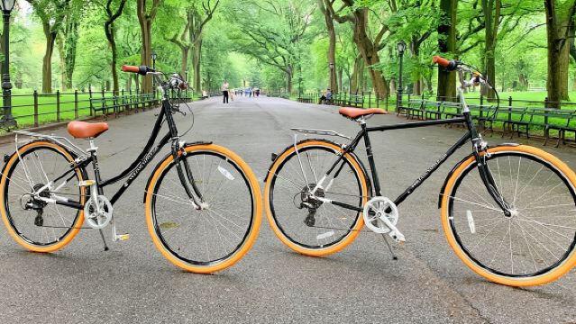 Noleggio biciclette a Central Park, New York