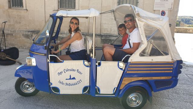 Ape Calessino Tour Matera Lungo