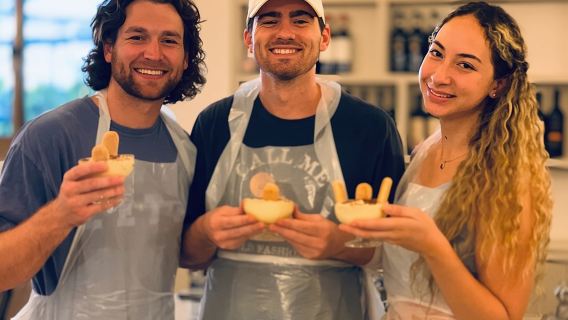Rome Pasta & Tiramisu Making Class with Fine Wine